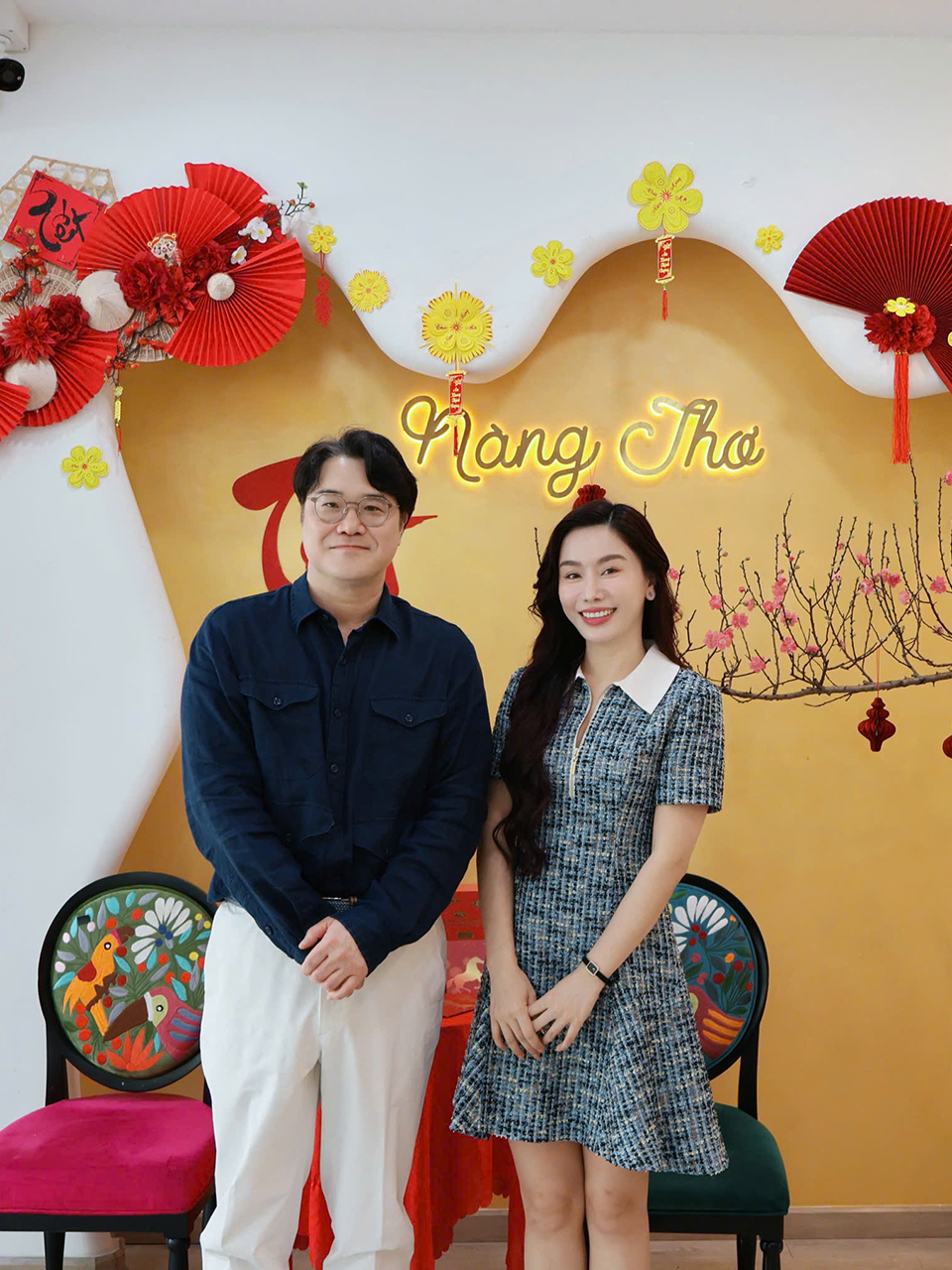 GIÁM ĐỐC TRUNG TÂM XÚC TIẾN THƯƠNG MẠI HÀN - VIỆT ĐẾN THĂM SHOWROOM NÀNG THƠ