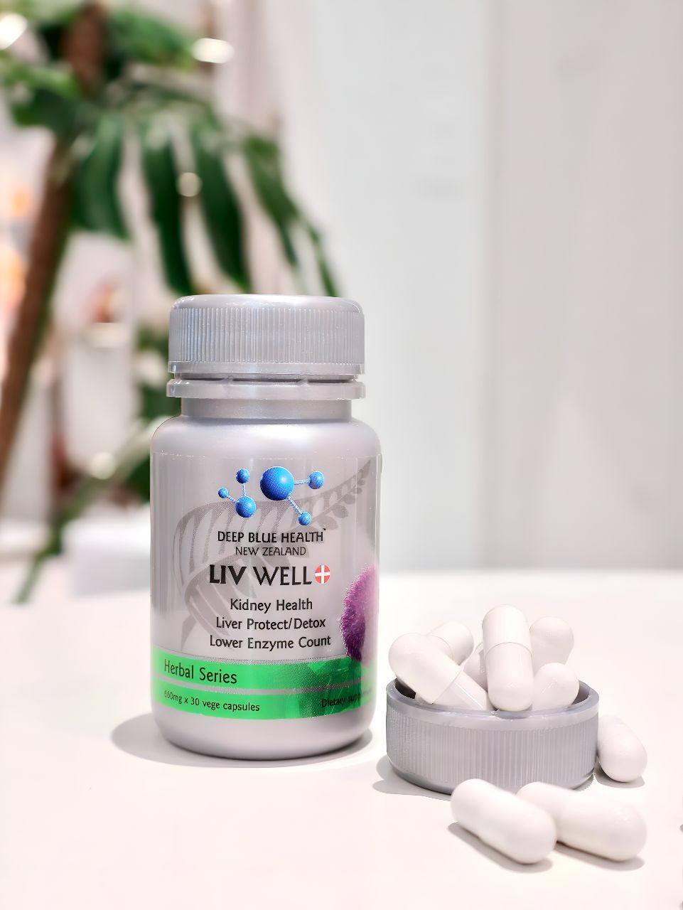 VIÊN UỐNG GIẢI ĐỘC GAN LIV WELL DEEP BLUE HEALTH (30 VIÊN)