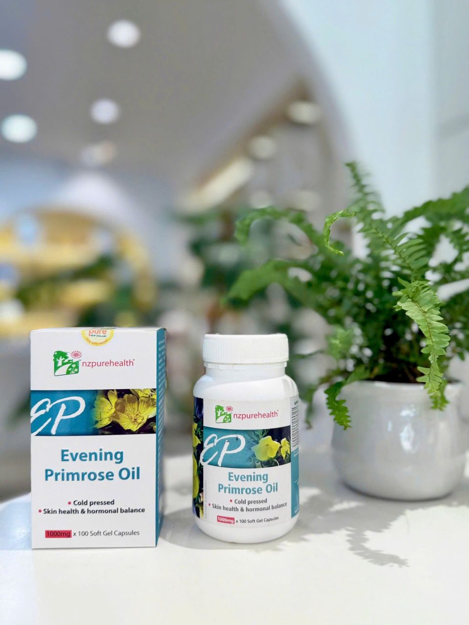 VIÊN UỐNG DẦU HOA ANH THẢO NZPUREHEALTH EVENING PRIMROSE OIL