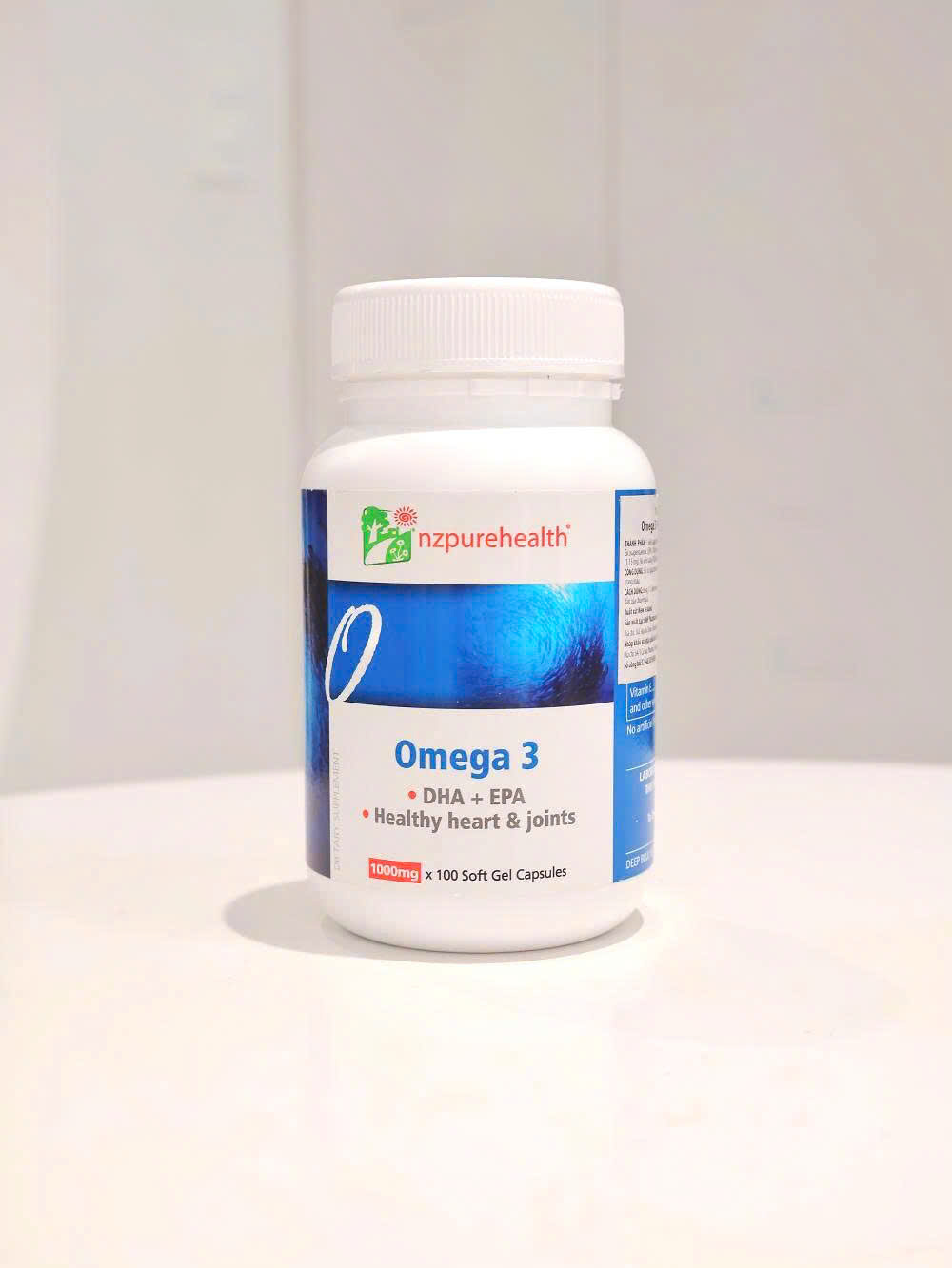 VIÊN UỐNG BỔ MẮT DẦU CÁ NZPUREHEALTH OMEGA 3